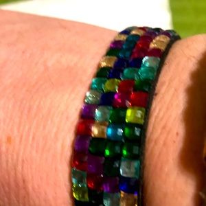 Multi colored bracelet